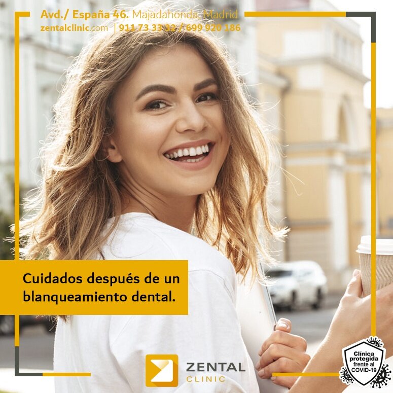 Cuidados Posteriores al Blanqueamiento Dental