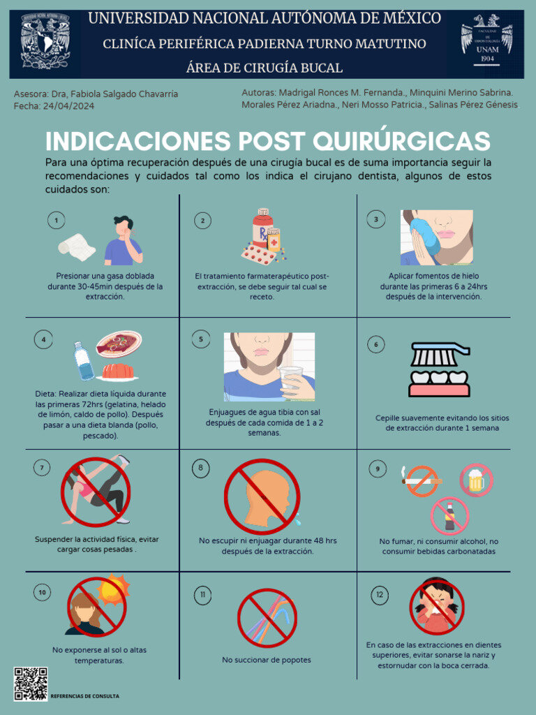 Guía Paso a Paso para el Cuidado Post-Extracción